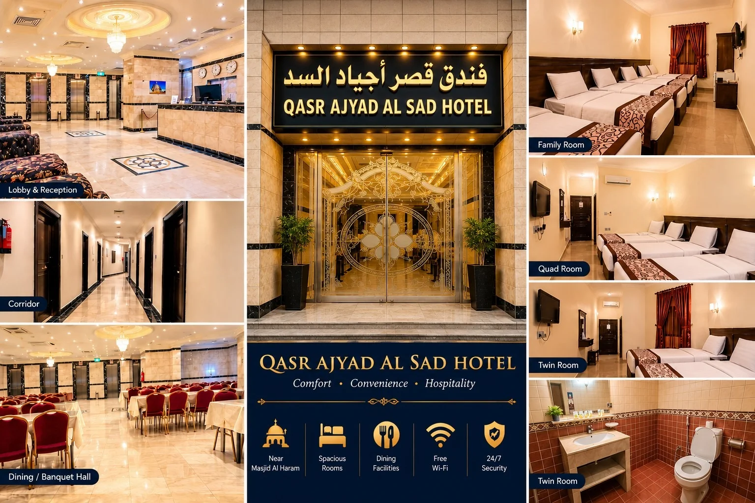 Qasar-e-Ajyad Alsad Hotel in Makkah